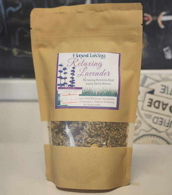 Relaxing Lavender Tea from Honest Living Teas