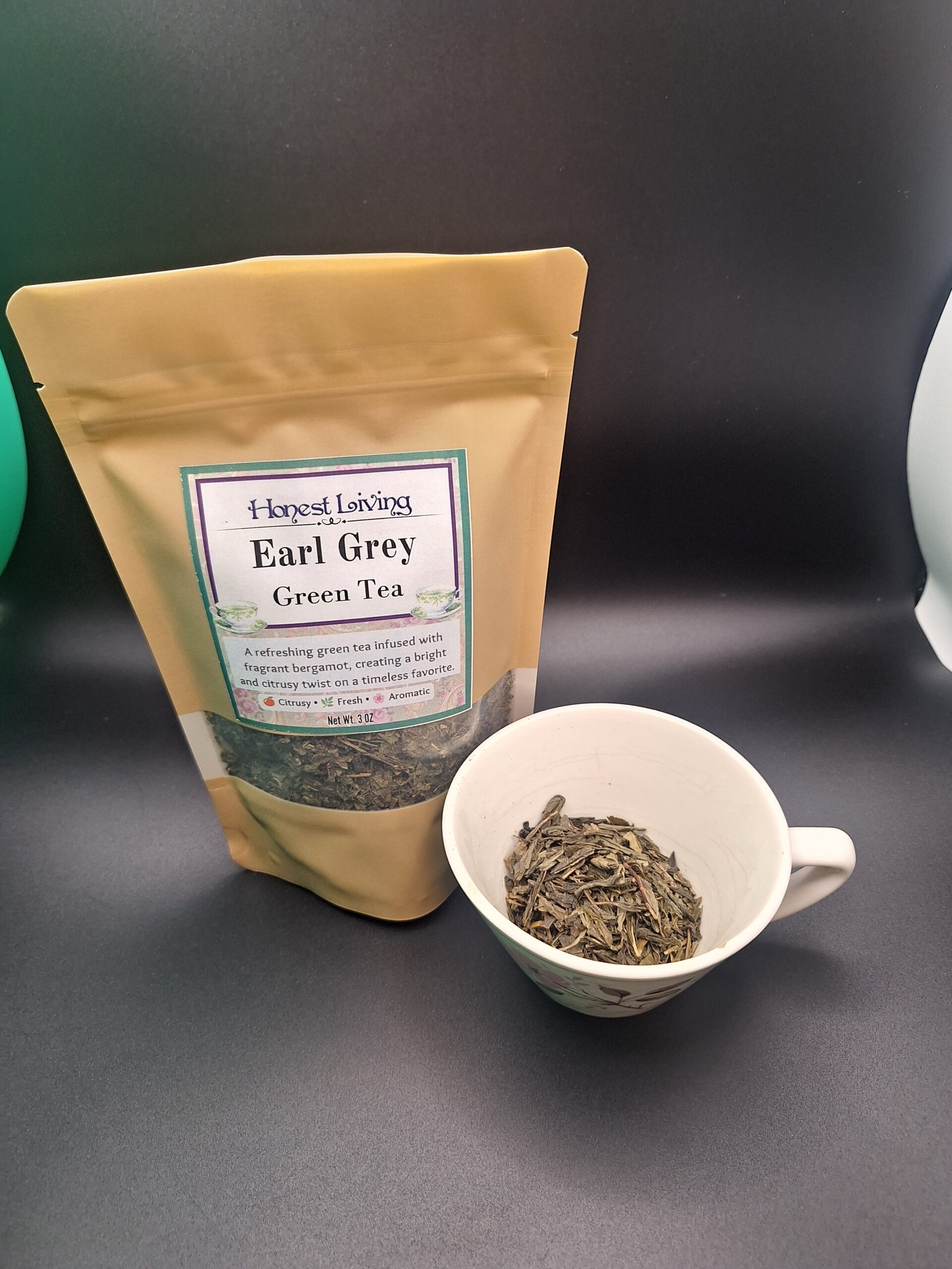 Earl Grey Green Tea - Image 3